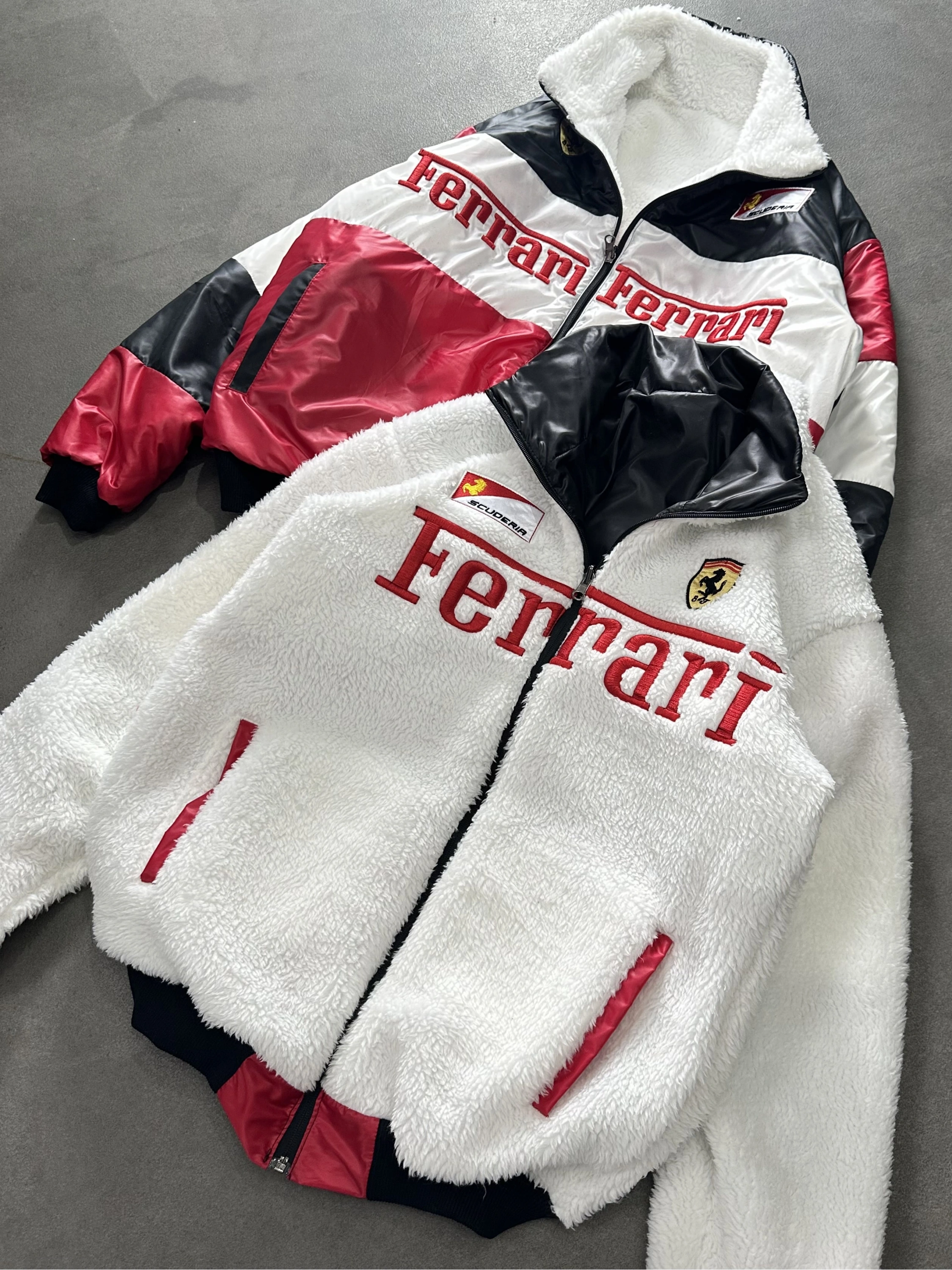 FRR Kürklü Çift Taraflı Unisex Mont