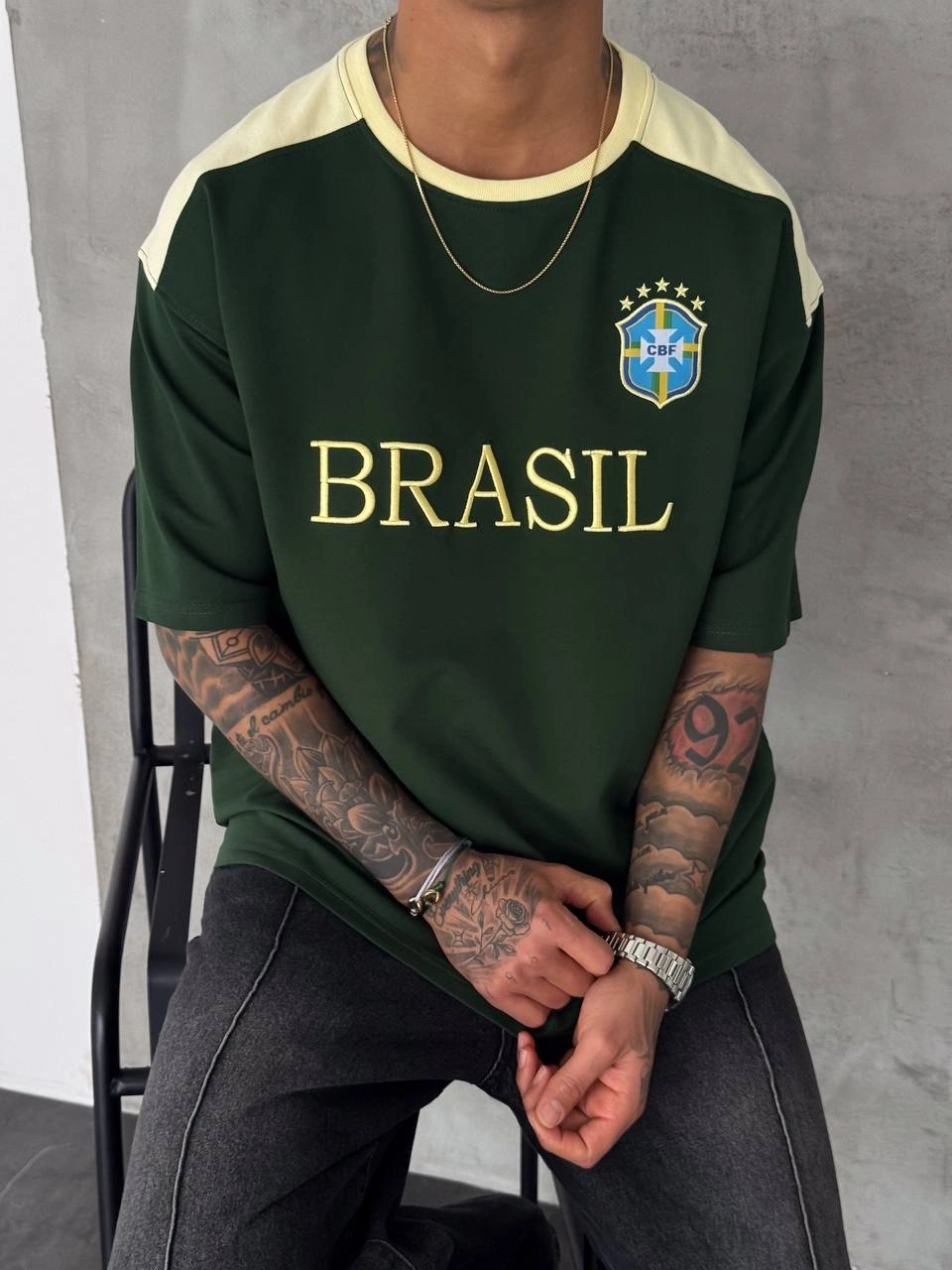 Green BRSL Oversize Tshirt