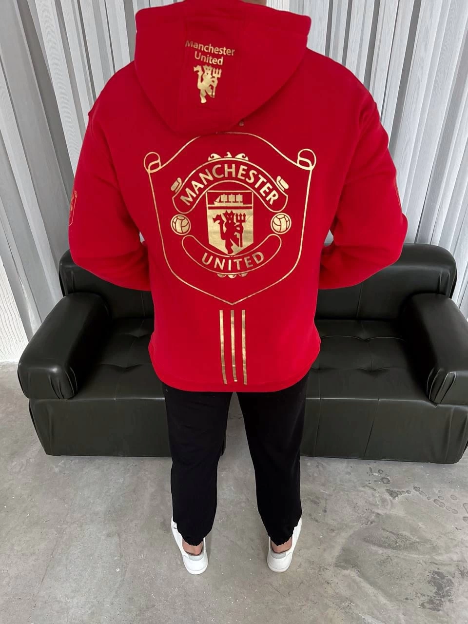 MU Kapüşonlu Unisex Şardonlu Sweatshirt