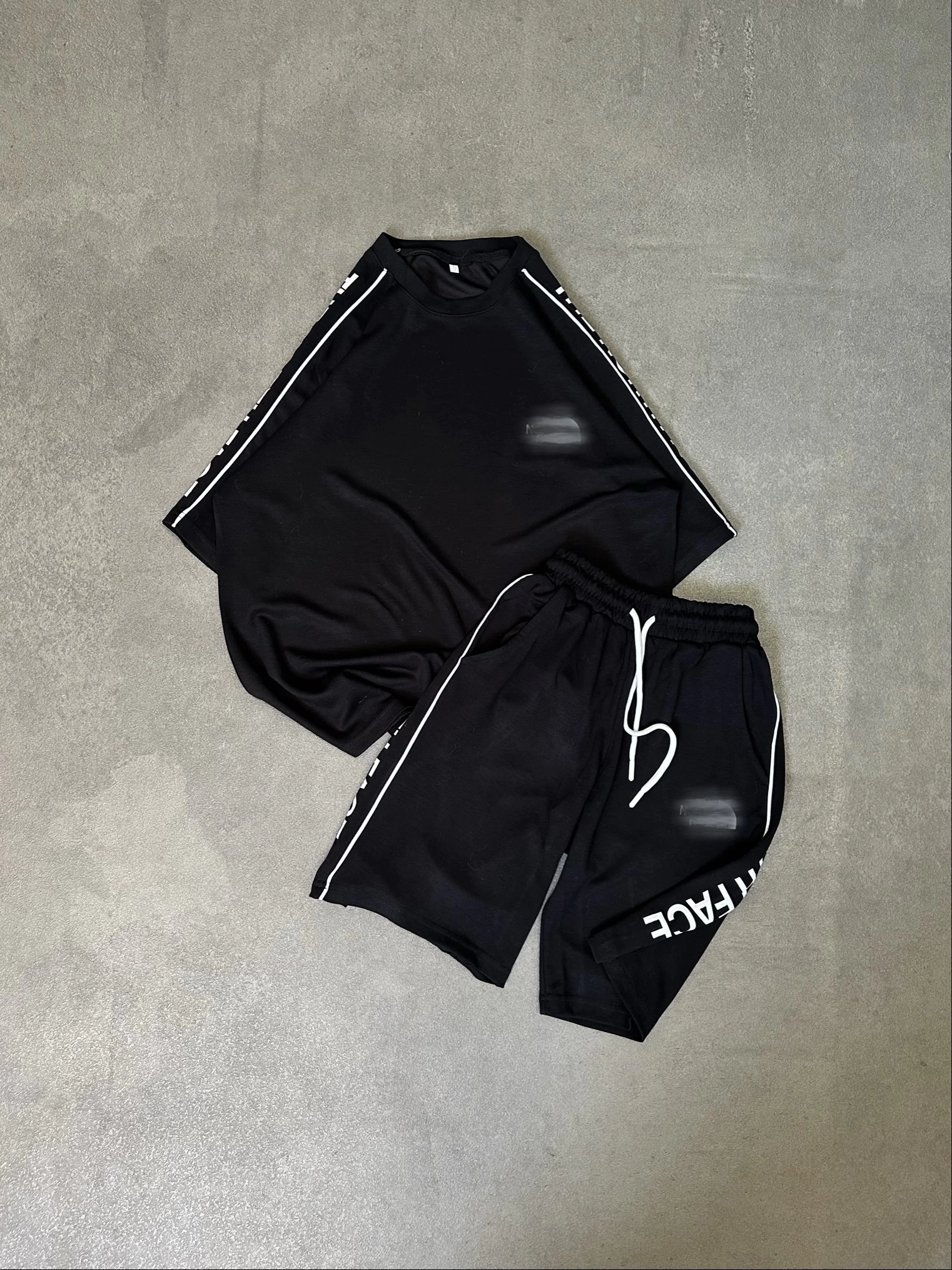 NF Unisex Şortlu Takım -Siyah