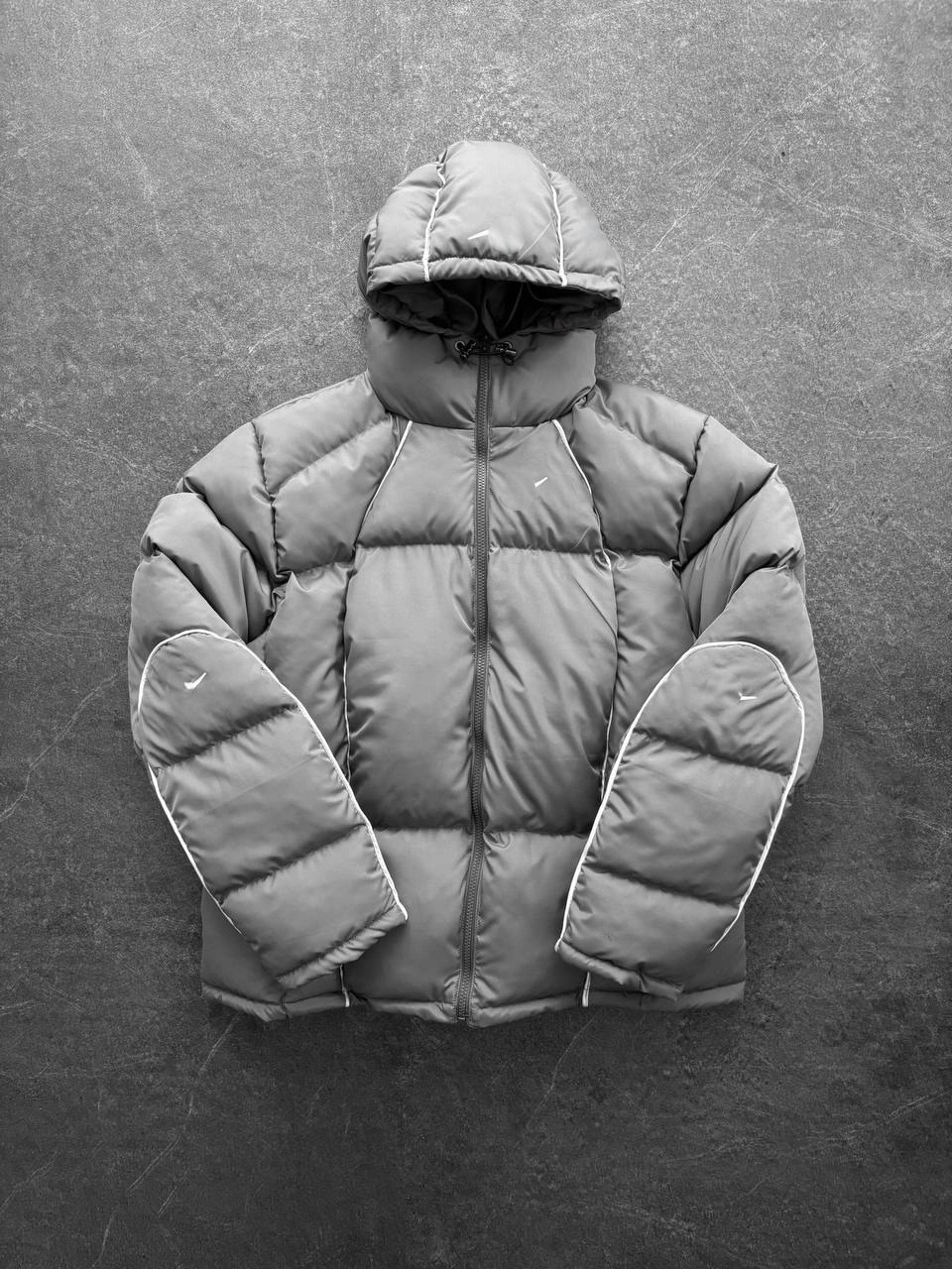 NK Biyeli Dolumlu Unisex Mont-Gri