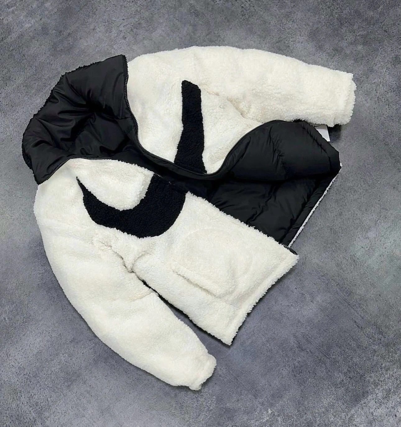 Nk Çift Taraflı Unisex Mont