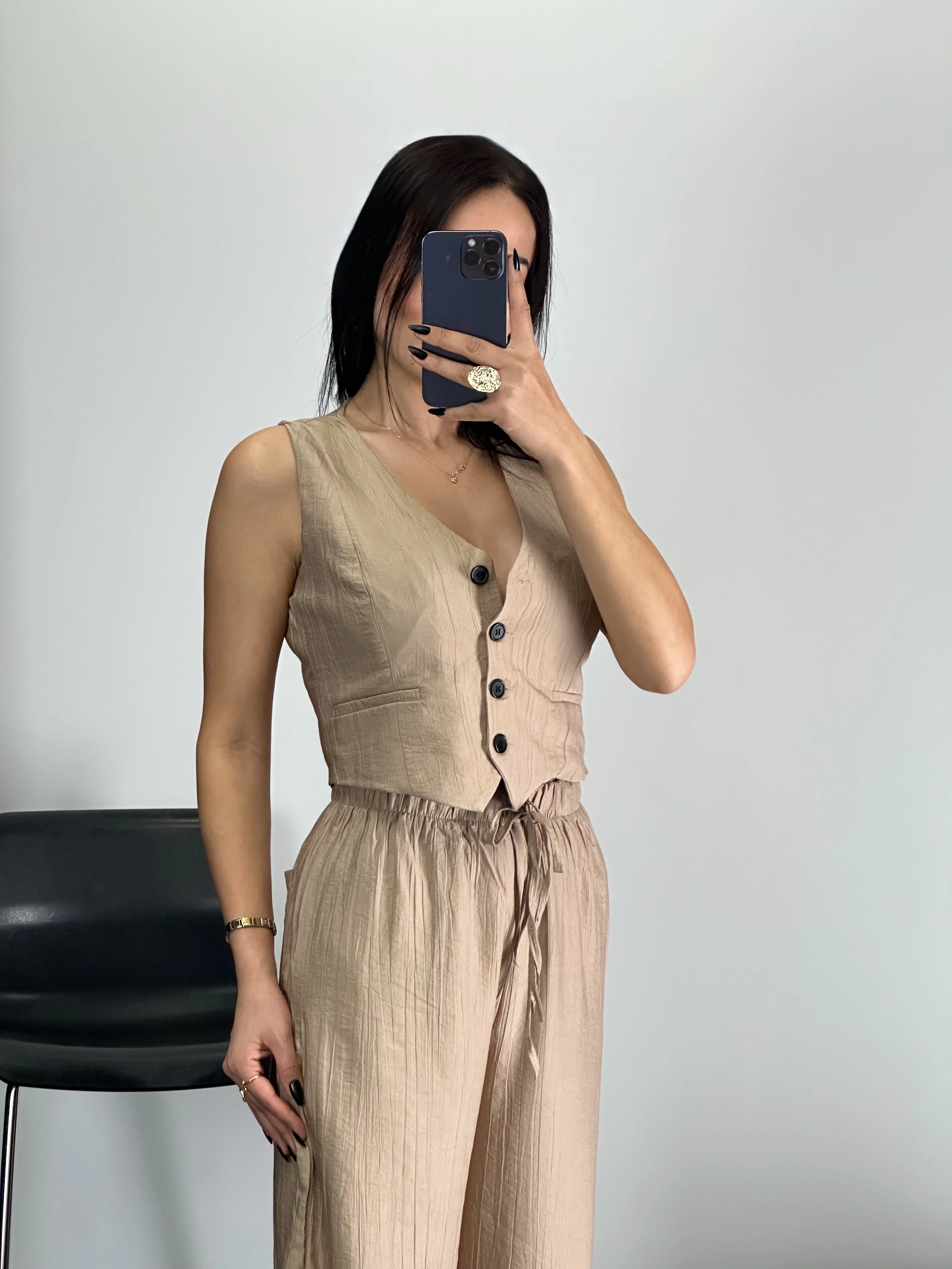 Premium Kalite Yelekli Takım