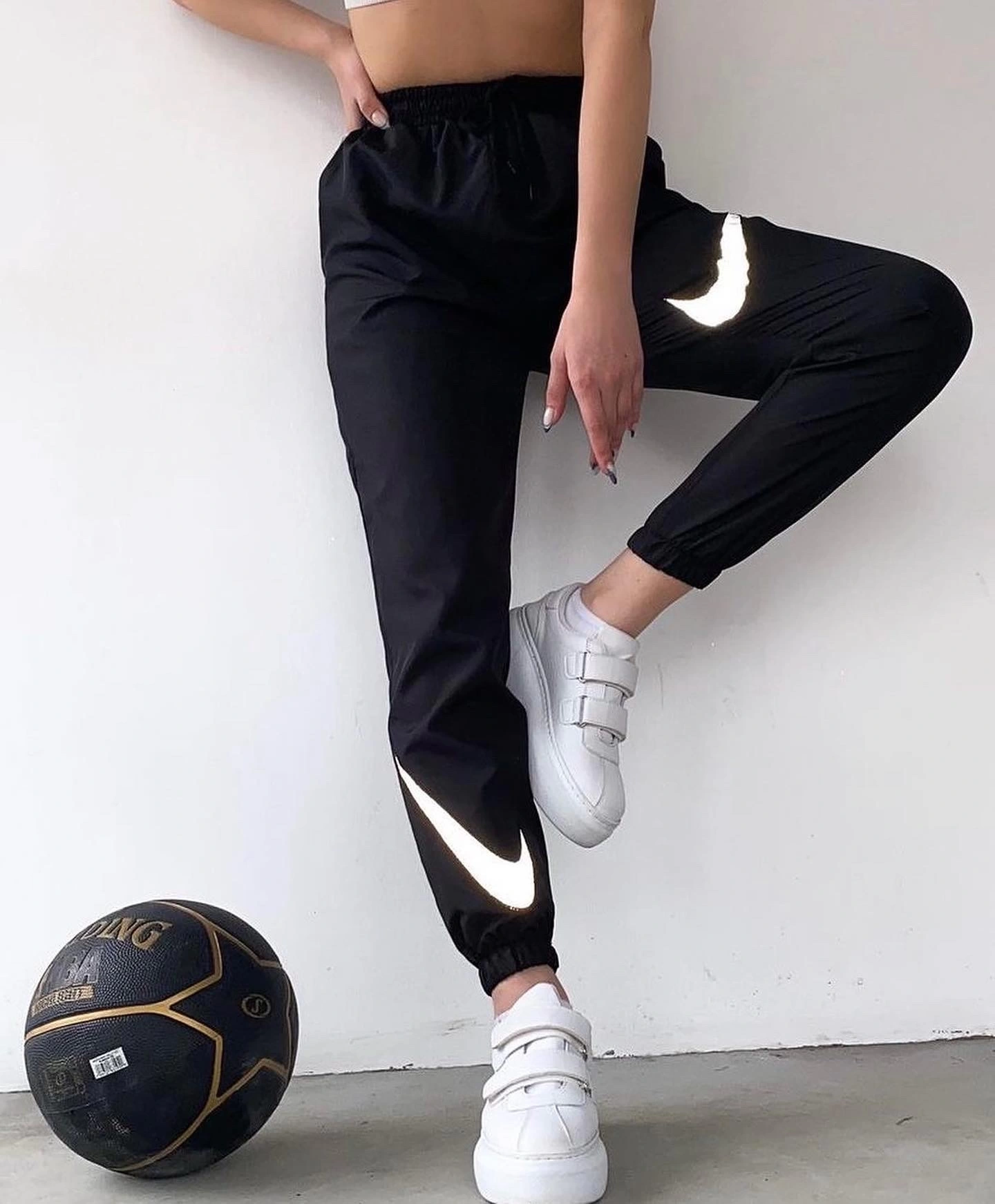 Reflektör Unisex Paraşüt Eşofman