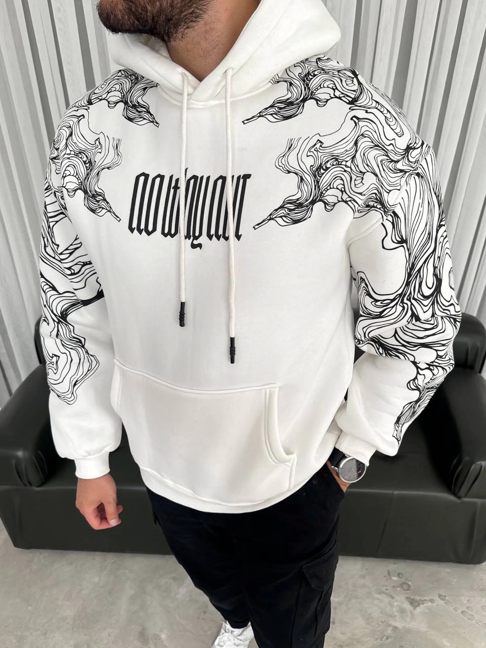 Skull Unisex Şardonlu Sweatshirt