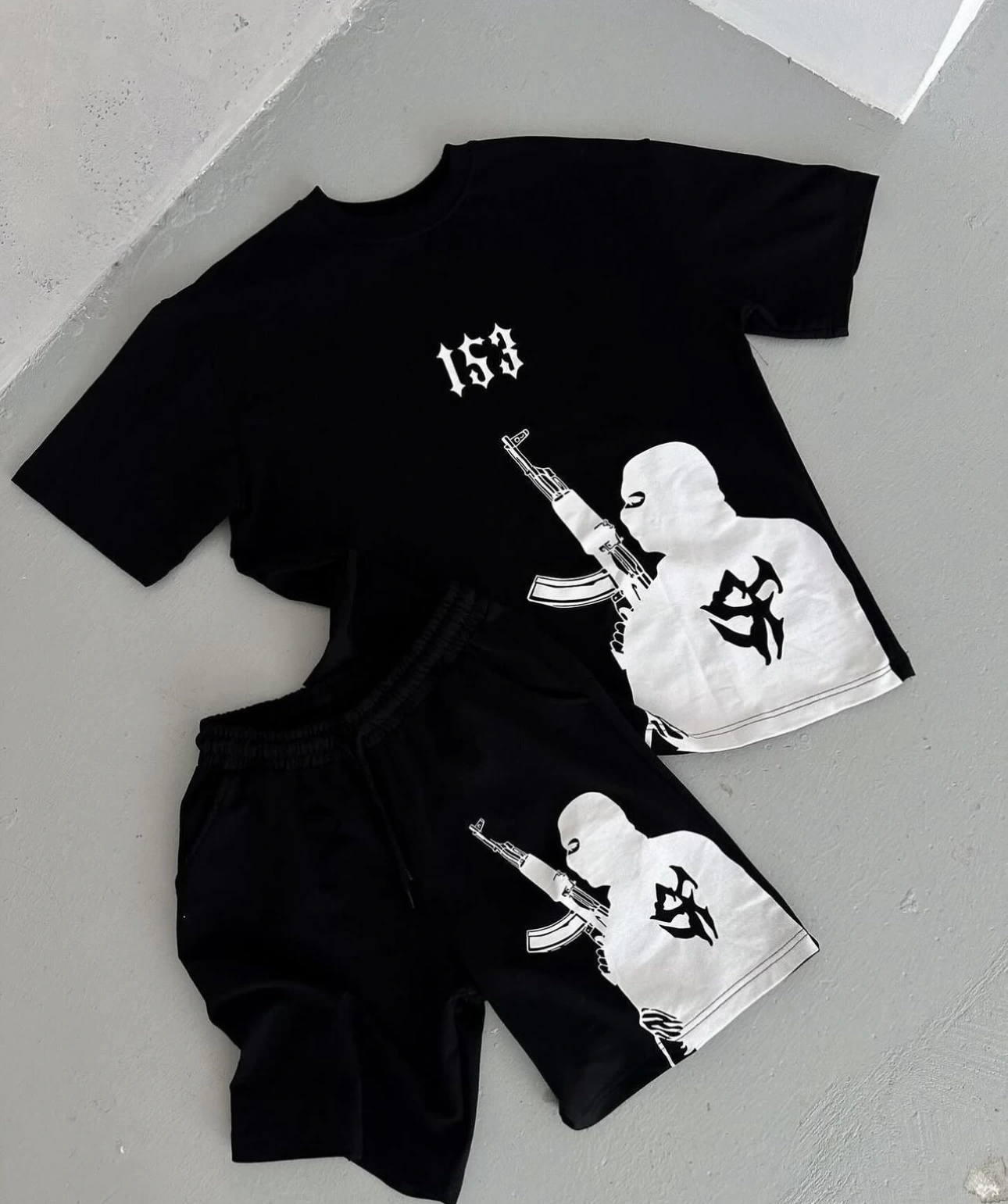 Street Unisex Şortlu Takım