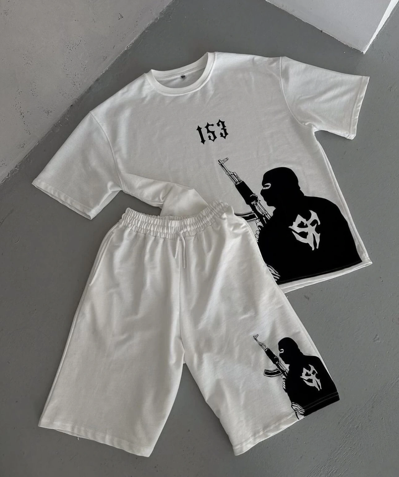 Street Unisex Şortlu Takım