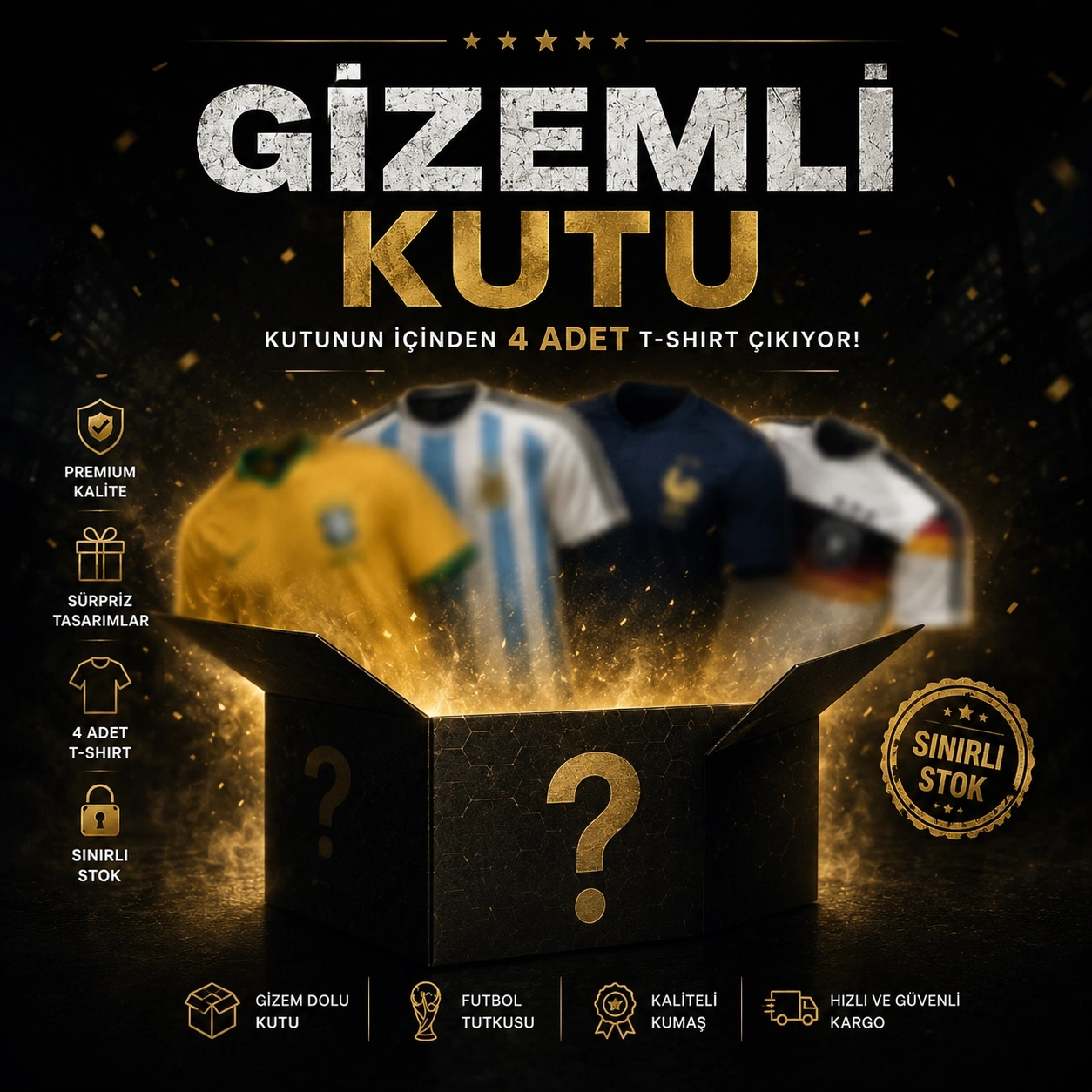 Sürpriz Dünya Kupası Kutusu