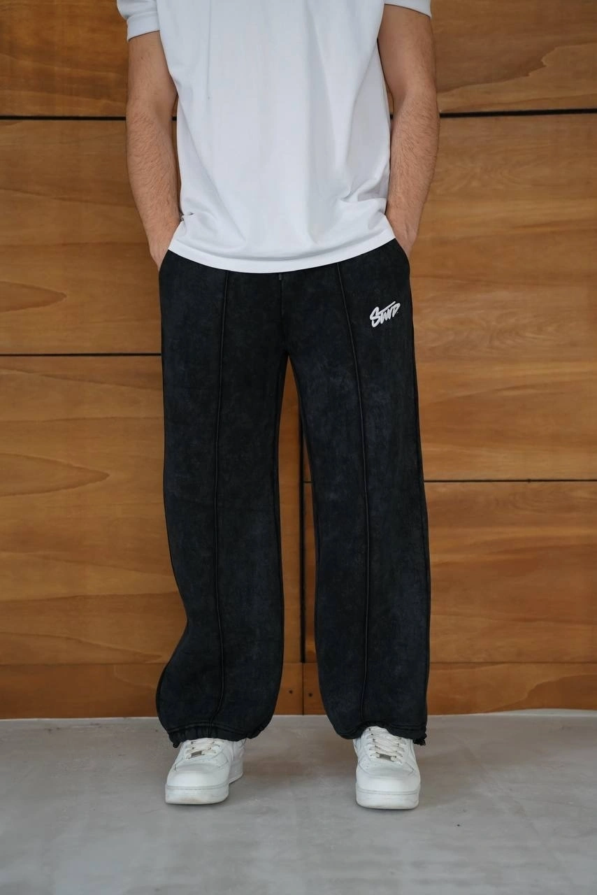 SW Yıkamalı Şardonlu Unisex Eşofman