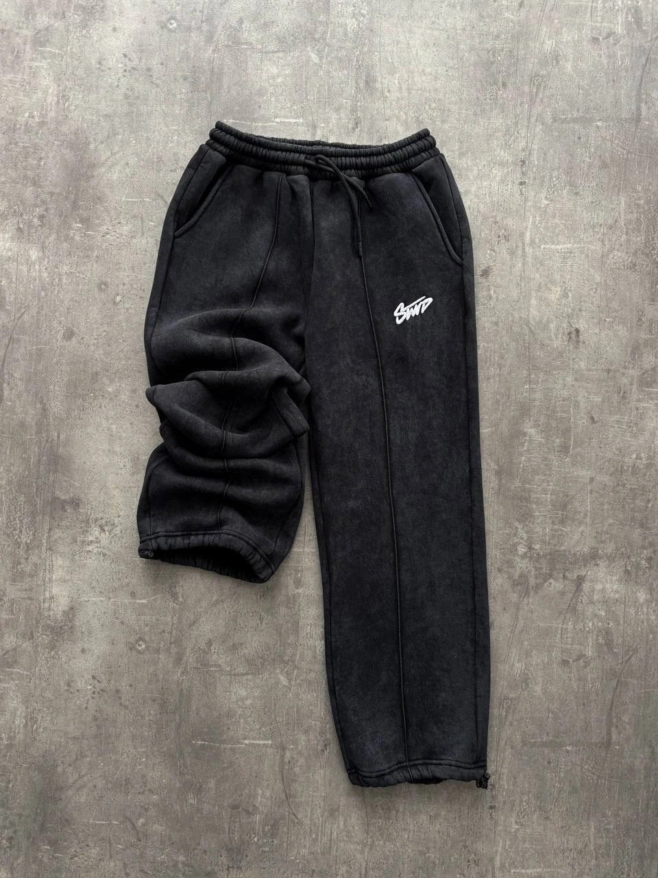 SW Yıkamalı Şardonlu Unisex Eşofman