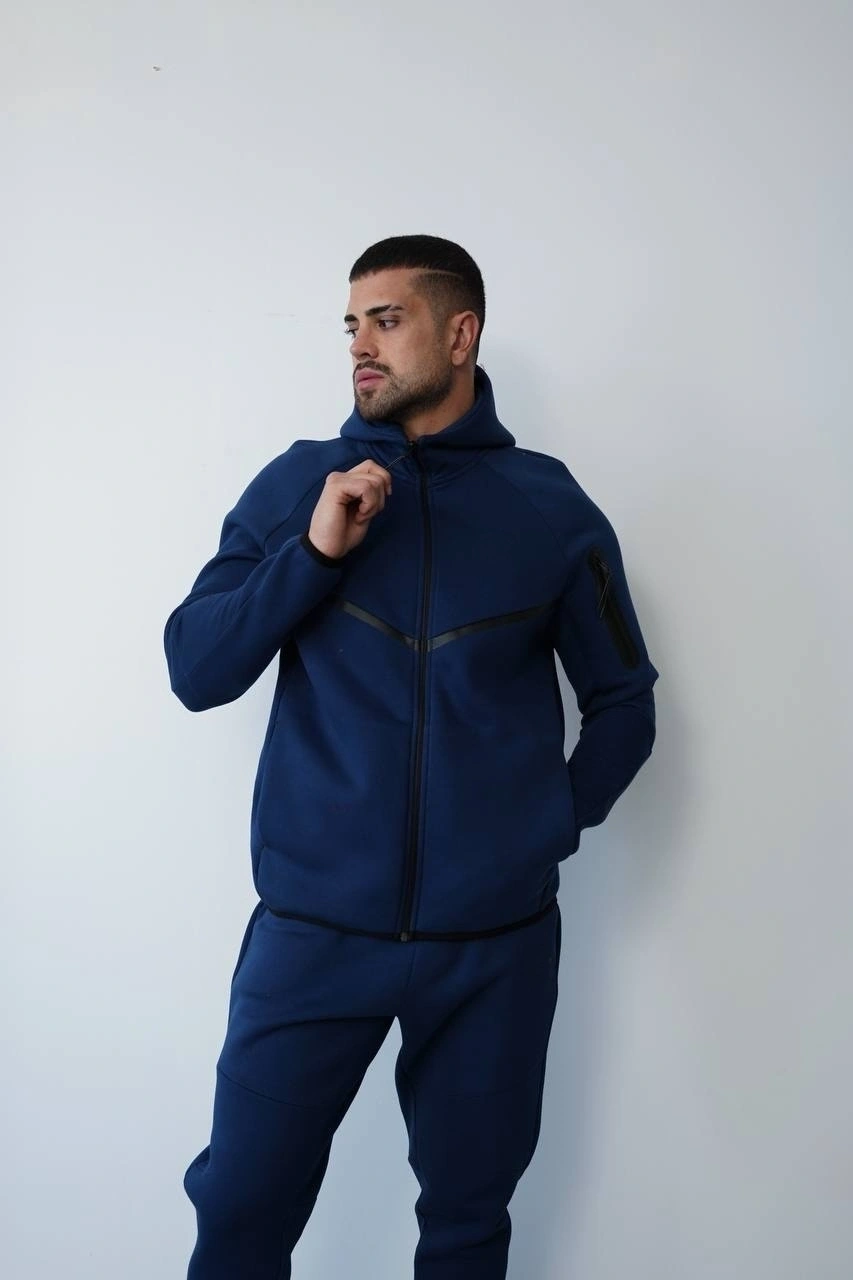 Tech Premium Şardonlu Eşofman Takımı-Lacivert