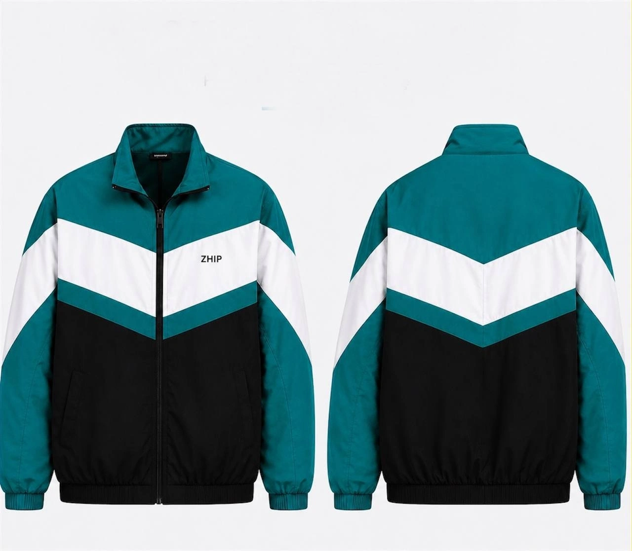 ZHIP Green Unisex Bomber Ceket - ÖNSATIŞ