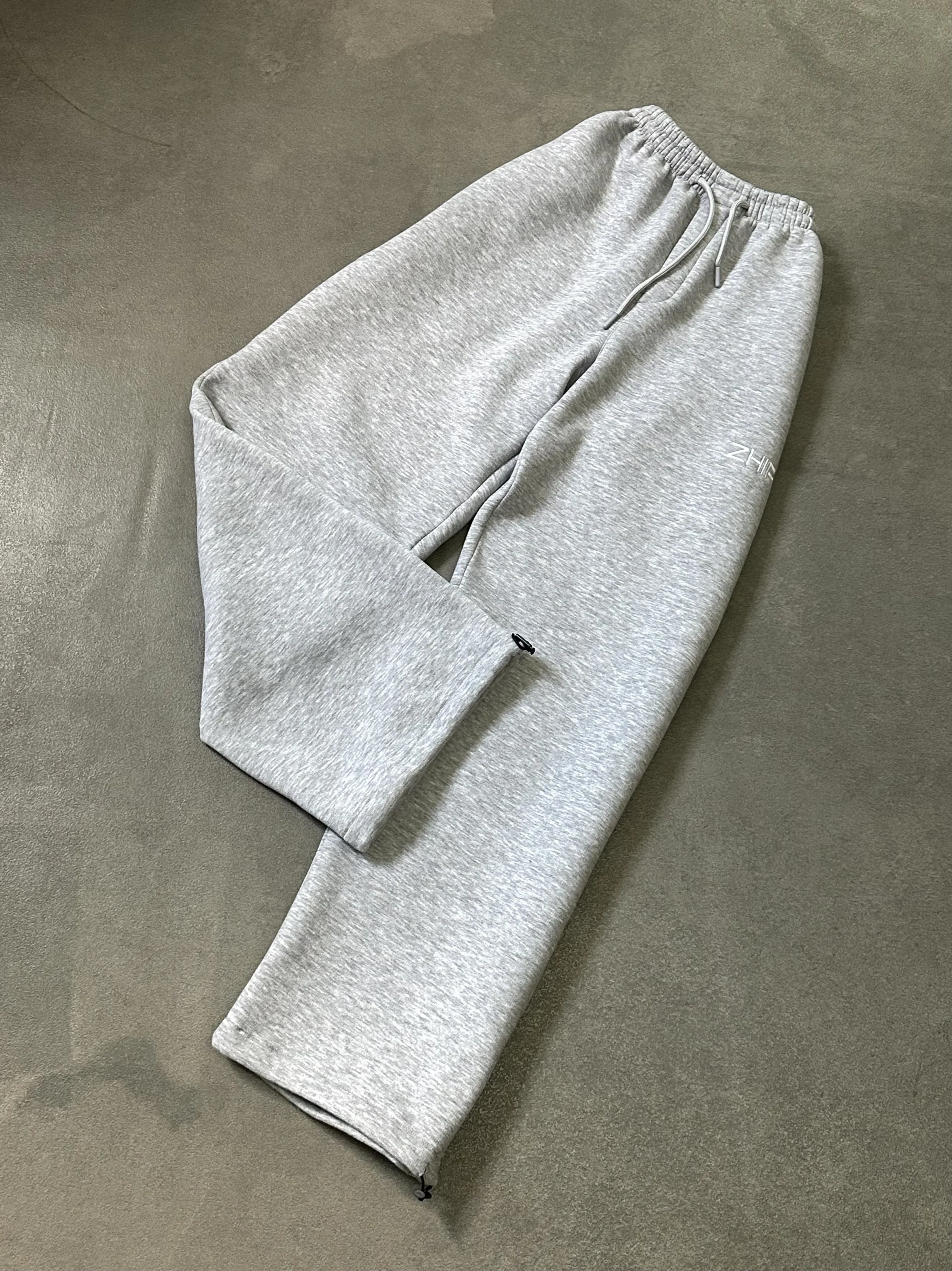 ZHIP Premium Şardonlu Unisex Eşofman-Gri