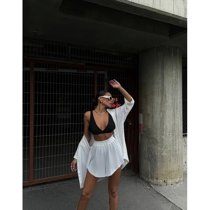 Lous şortlu ikili takım