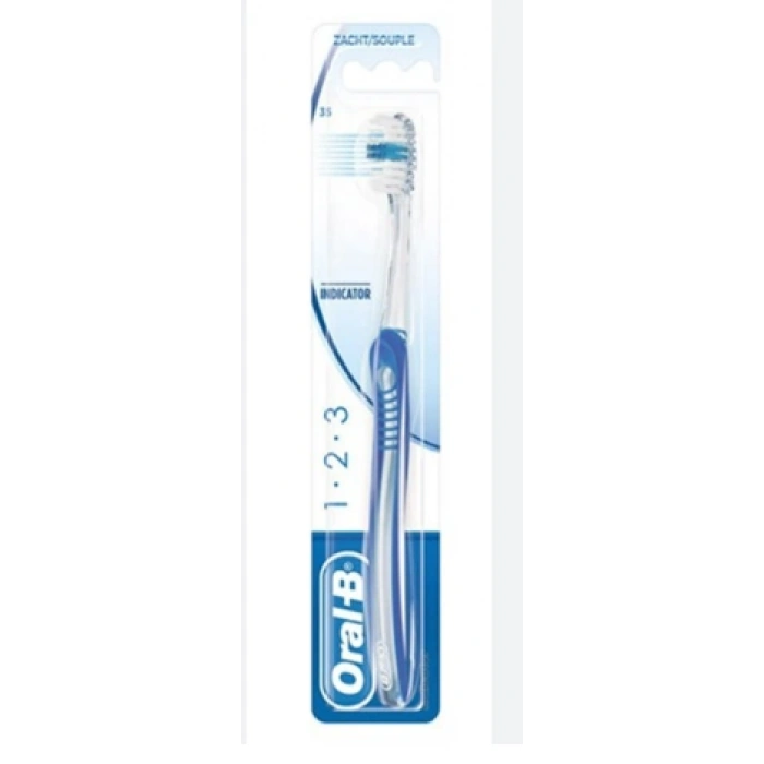 Oral B Diş Fırçası 1-2-3 Indıcator Medium 35