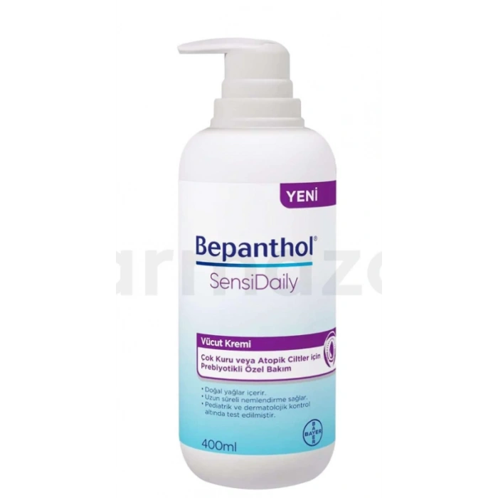 Bepanthol Sensidaily Pompalı Vücut Kremi 400 ml