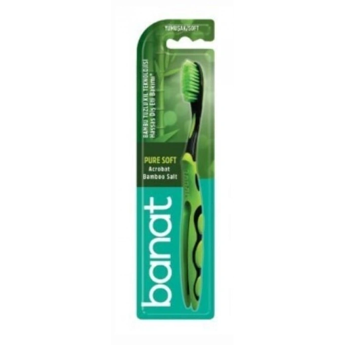 Banat Diş Fırçası Bamboo Salt-(Yumuşak)