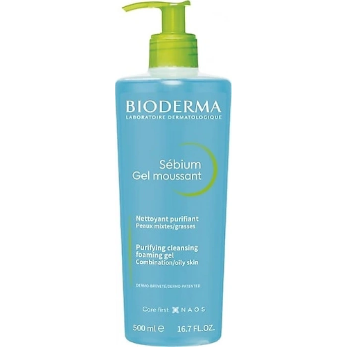 Bioderma Sebium Gel Moussant 500Ml