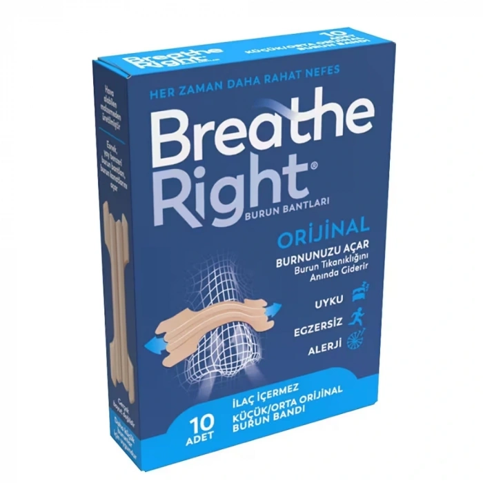 Breathe Right Burun Bandı Normal 10lu