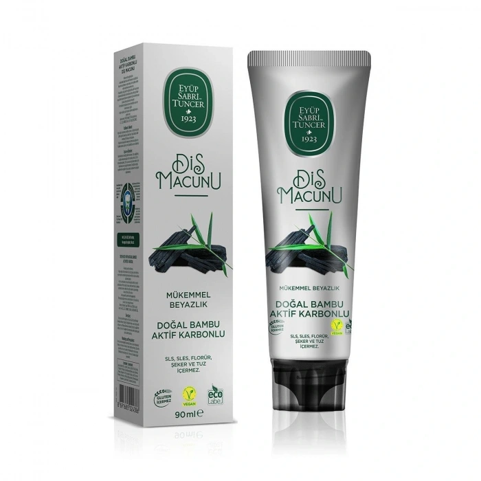 Eyüp Sabri Tuncer Diş Macunu Aktif Bambu Karbonlu 90Ml