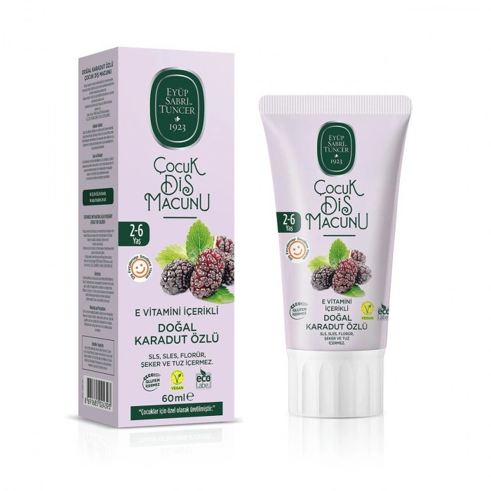 Eyüp Sabri Tuncer Diş Macunu Doğal Karadut Özlü 60 Ml