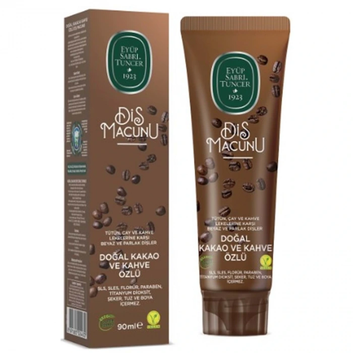 Eyüp Sabri Tuncer Diş Macunu Kakao ve Kahve Özlü  90Ml