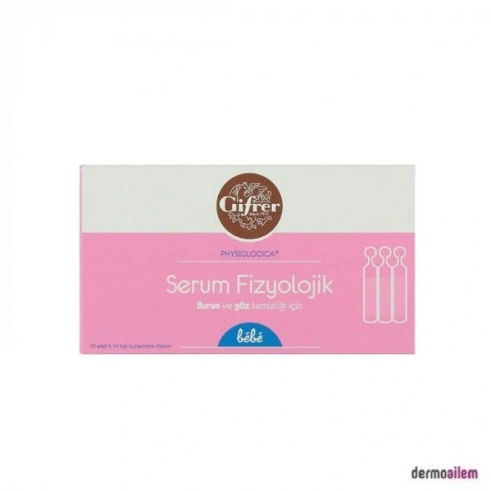 Gifrer Serum Fizyolojik 10Luk Flakon