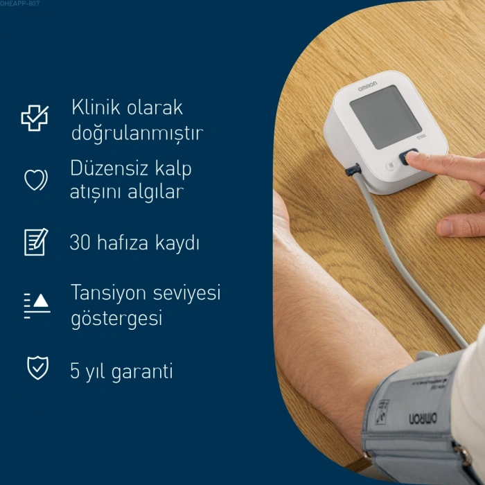 Omron M2 Essential Tansiyon Aleti (HEM-7188-E)