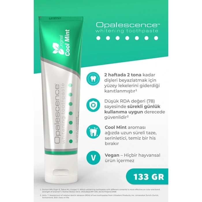 Opalescence Cool Mint Beyazlatıcı Diş Macunu 133 gr 100 ml