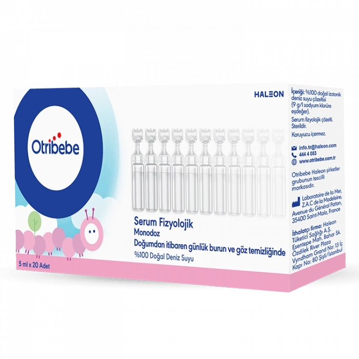 Otribebe Monodoz Serum Fizyolik 5 ml x 20 Flakon
