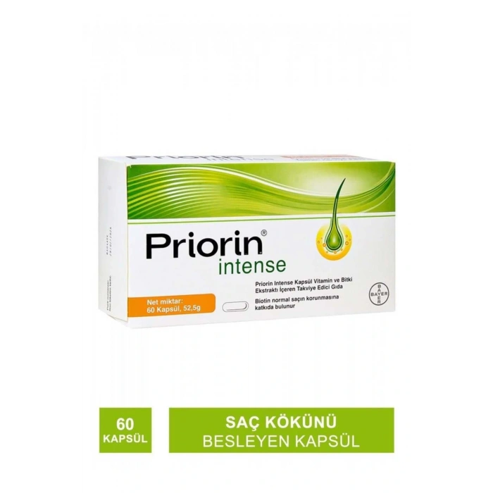 Priorin Intense Saç Dökülmesini Önleyici 60 Kapsül