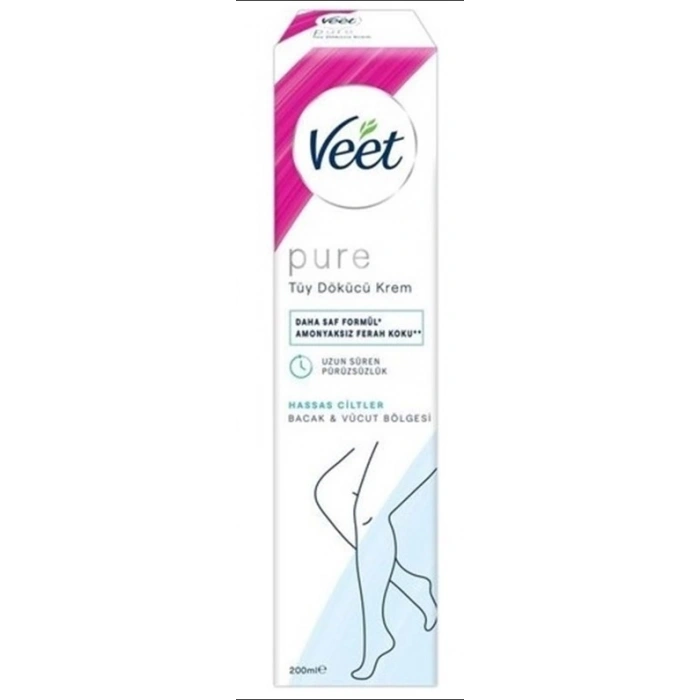 Veet Pure Tüy Dökücü Krem Hassas 200ml