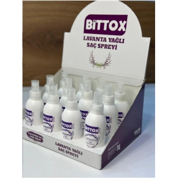 Bittox Lavanta Yağlı Bit Kovucu Saç Spreyi 100 ml