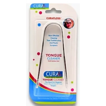 Curafloss Çelik Dil Temizleyici Çelik Renk