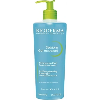 Bioderma Sebium Gel Moussant 500Ml