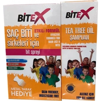 Bitex Bit Spreyi 100Ml + Şampuan 150Ml-Çelik Tarak Hediyeli