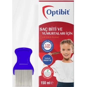 Optibit 150 ML Bit Şampuanı Tarak Hediyeli