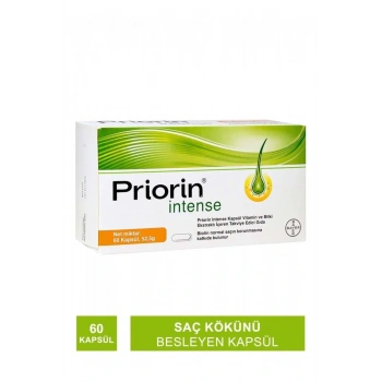 Priorin Intense Saç Dökülmesini Önleyici 60 Kapsül