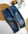 JEAN DENIM AYARLANABİLİR BEL LASTİKLİ