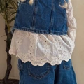 La’ciel Paris Denim Takım - Yelek-Pantalon