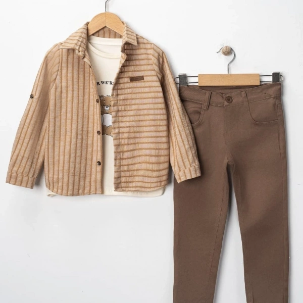 Gömlekli 3 Lü Takım