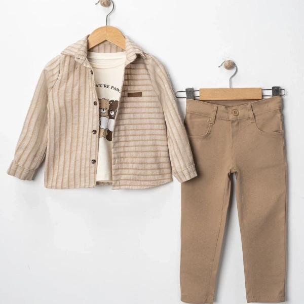 Gömlekli 3 Lü Takım