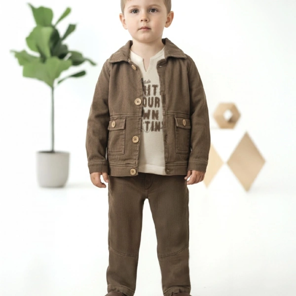 Erkek Müslin 3 Lü Takım