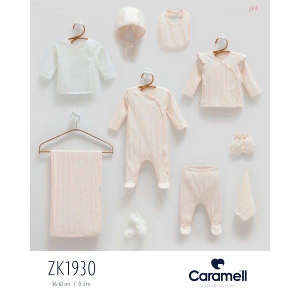 Caramell 10 Lu Hastane Çıkış Set  (Kız)