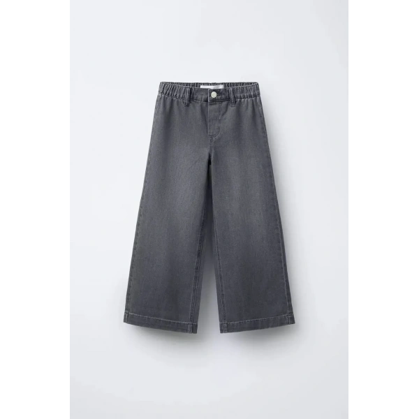 LACİEL PARİS Antrasit Wide Leg Jeans