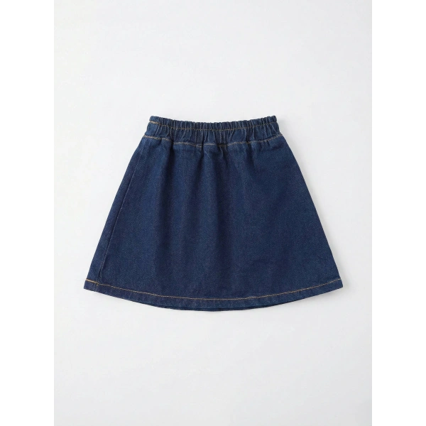 La’ciel Paris Lacivert Denim Etek