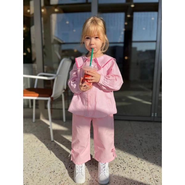 La’ciel Paris Dokuma Gömlekli 2 Li Takım