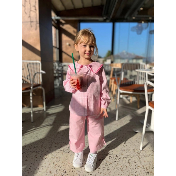 La’ciel Paris Dokuma Gömlekli 2 Li Takım