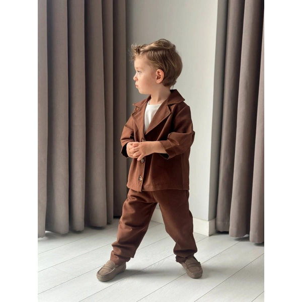 DOKUMA 2’Lİ TAKIM - PAMUKLU KETEN KUMAŞ