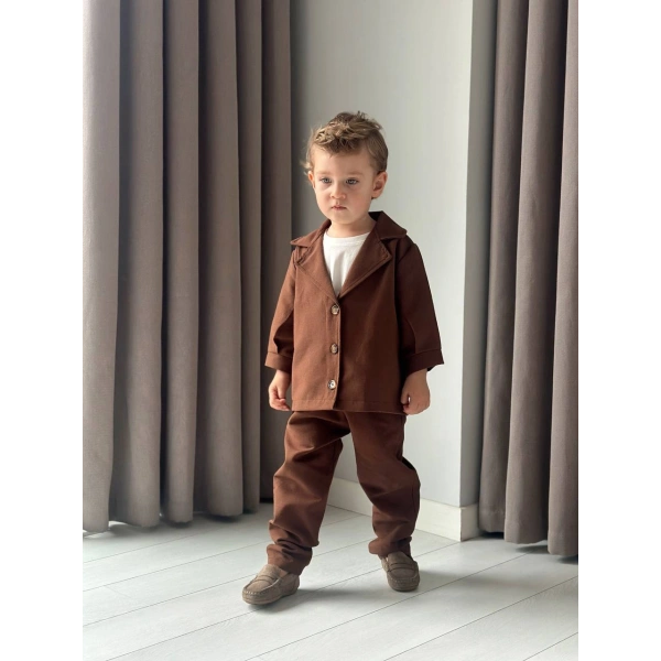 DOKUMA 2’Lİ TAKIM - PAMUKLU KETEN KUMAŞ